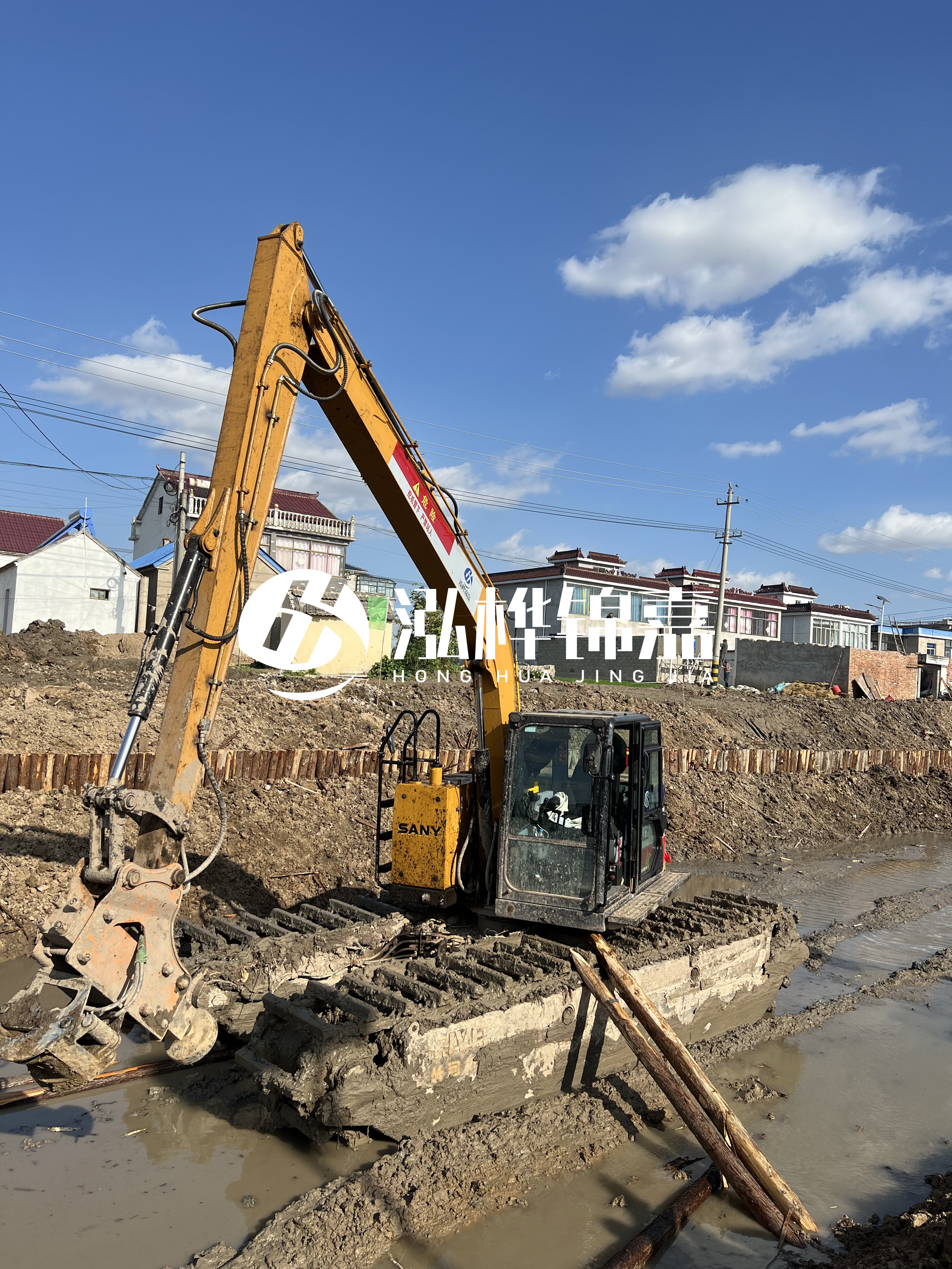 汕頭松木樁源頭廠家-河道護(hù)坡打樁對河岸保護(hù)有何作用？